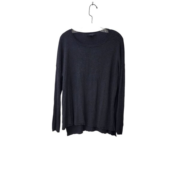Atmosphere Grey Viscose Blend Lightweight Pullover Sweater - Picture 6 of 6
